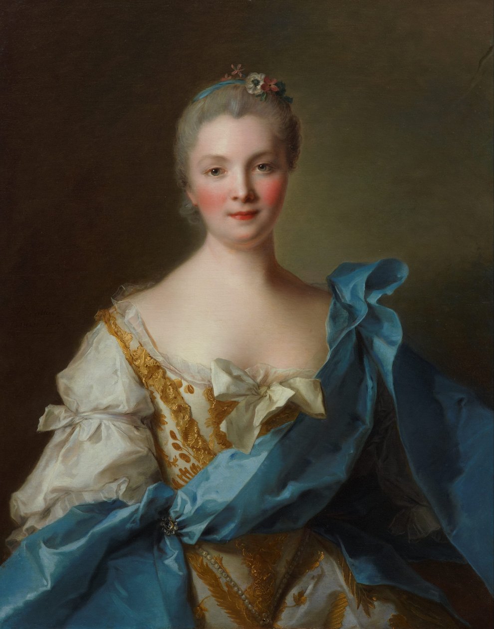 Madame de La Porte od Jean Marc Nattier