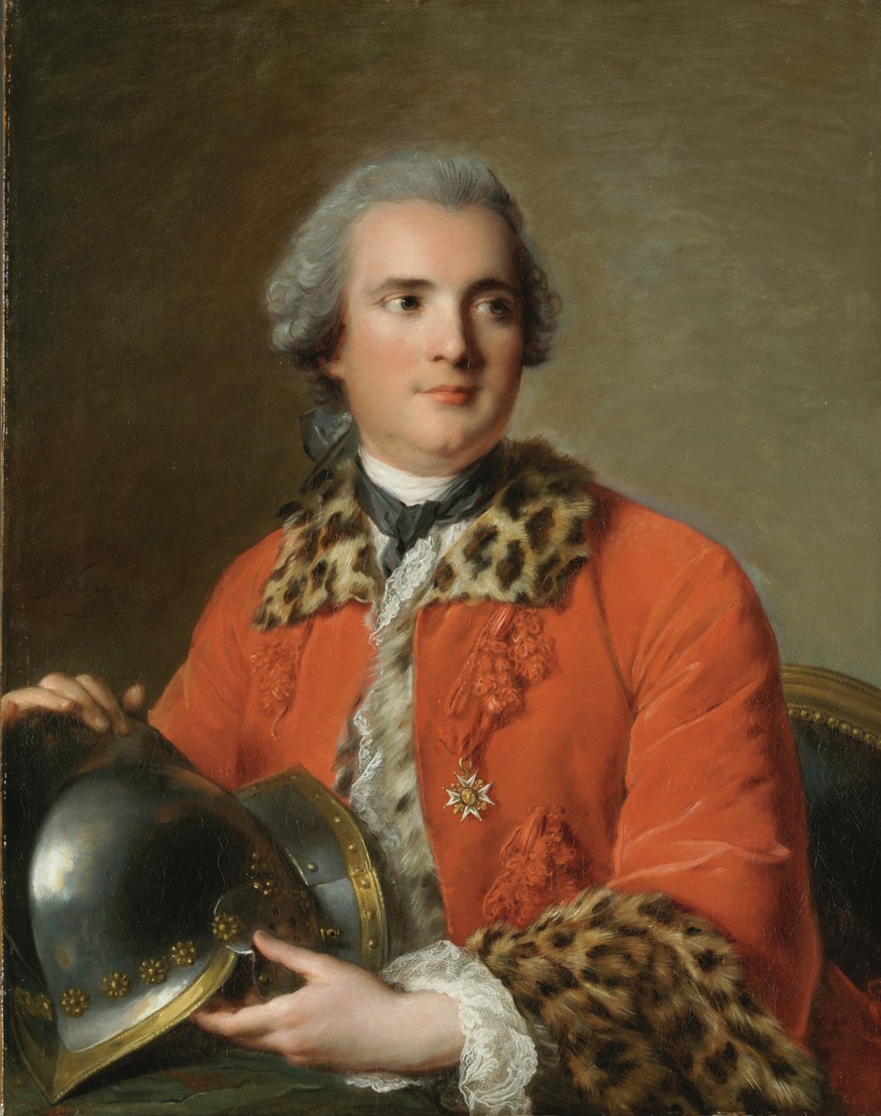 Portrét Jean-Victor de Rochechouart de Mortemart 1712-1771, 1756 od Jean Marc Nattier
