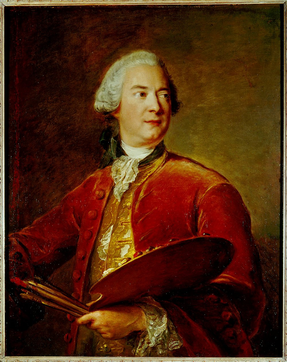 Portrét Louis Tocque 1696-1772, 1739. od Jean Marc Nattier