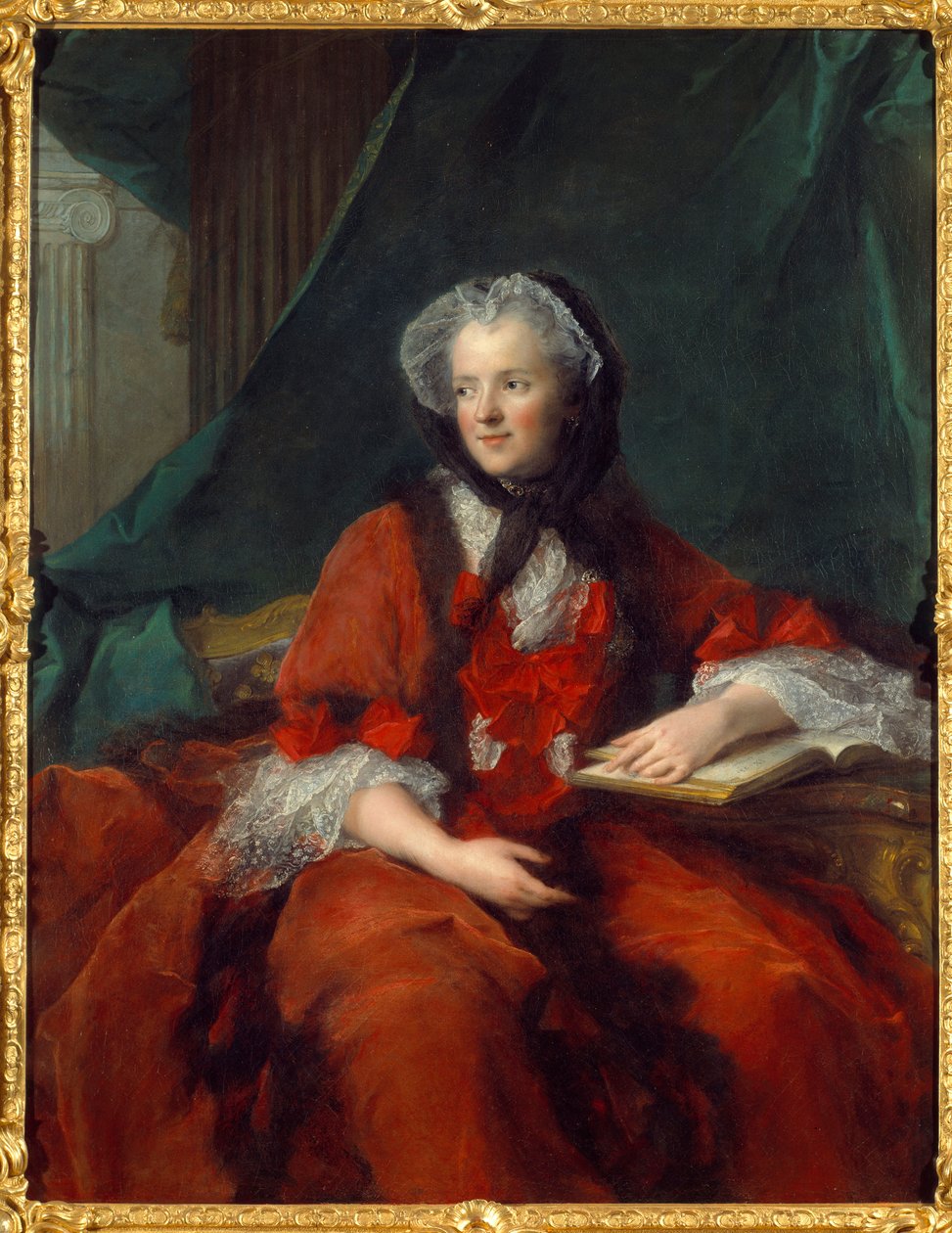 Portrét Marie Lescszinské, královny Francie (Leczinska, Lescszinka nebo Leszinka od Jean Marc Nattier