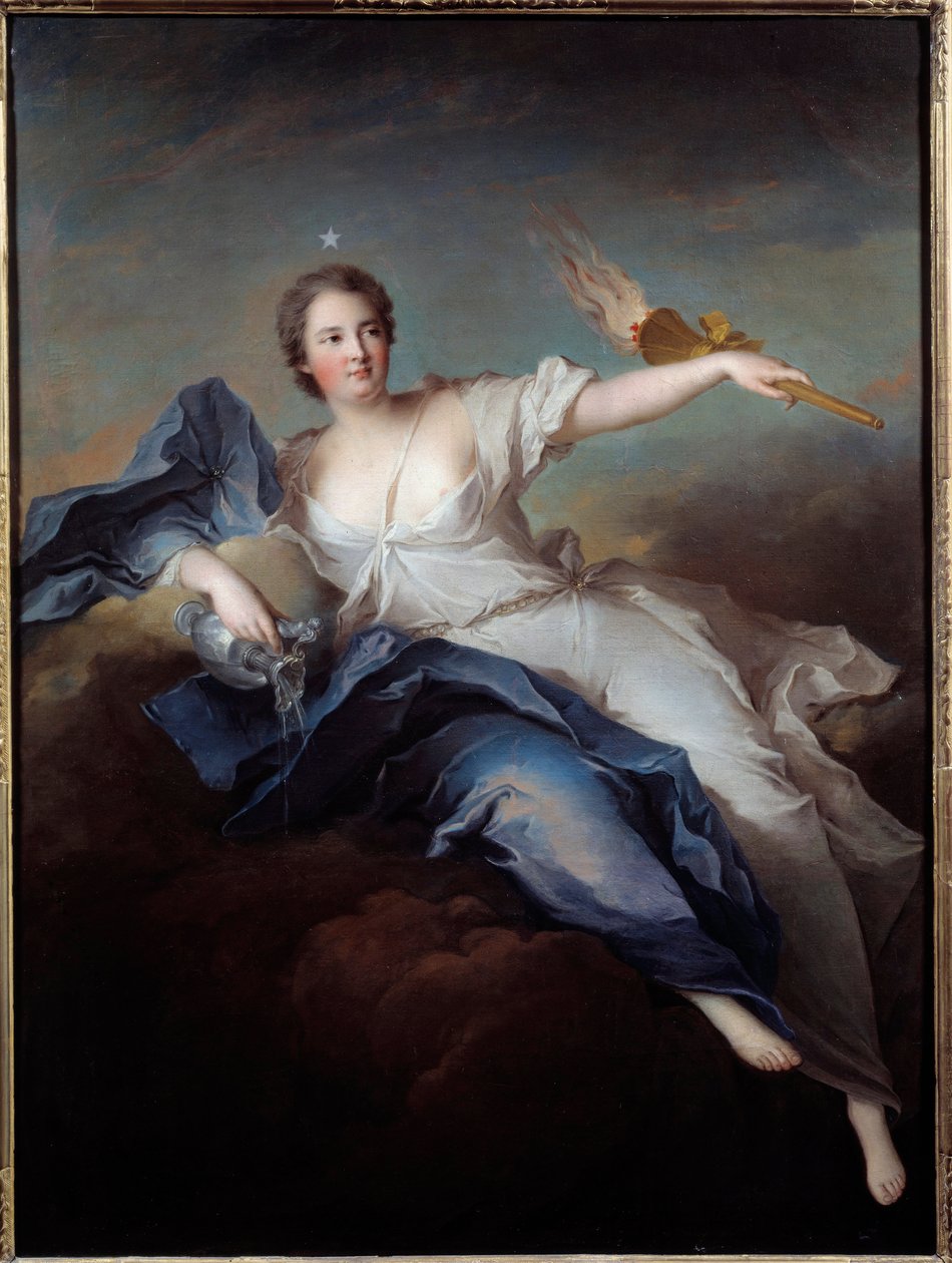 Portrét vévodkyně z Chateauroux v Auroře (Marie Anne de Mailly Nesle od Jean Marc Nattier