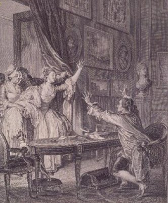 Je to chlapec, rytina P.C. Baquoy (1759-1829) od Jean Michel the Younger (after) Moreau