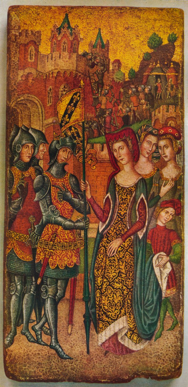 „Nezaznamenaný francouzský primitiv: Charles VII & Agnes Sorel: připisovaný Jean Mirail od Jean Miraillet