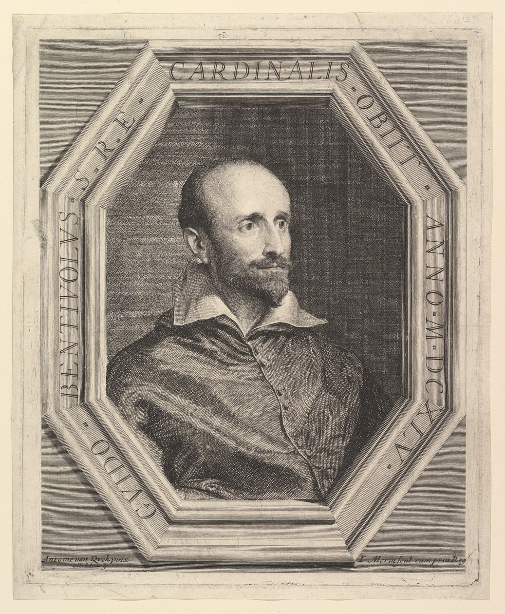 kardinál Bentivoglio. od Jean Morin