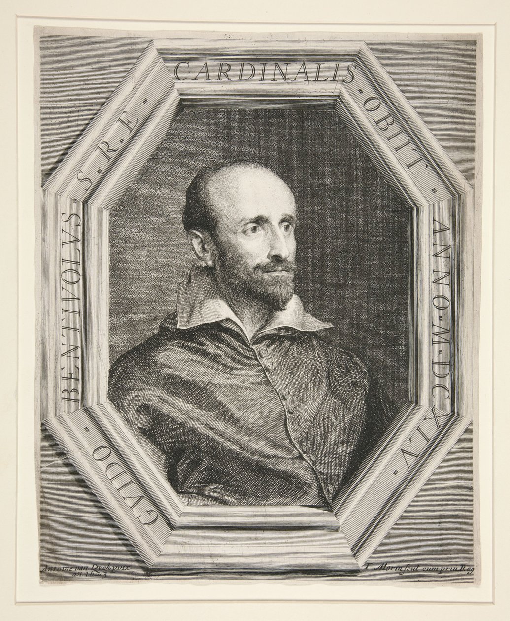 Kardinál Guido Bentivoglio od Jean Morin
