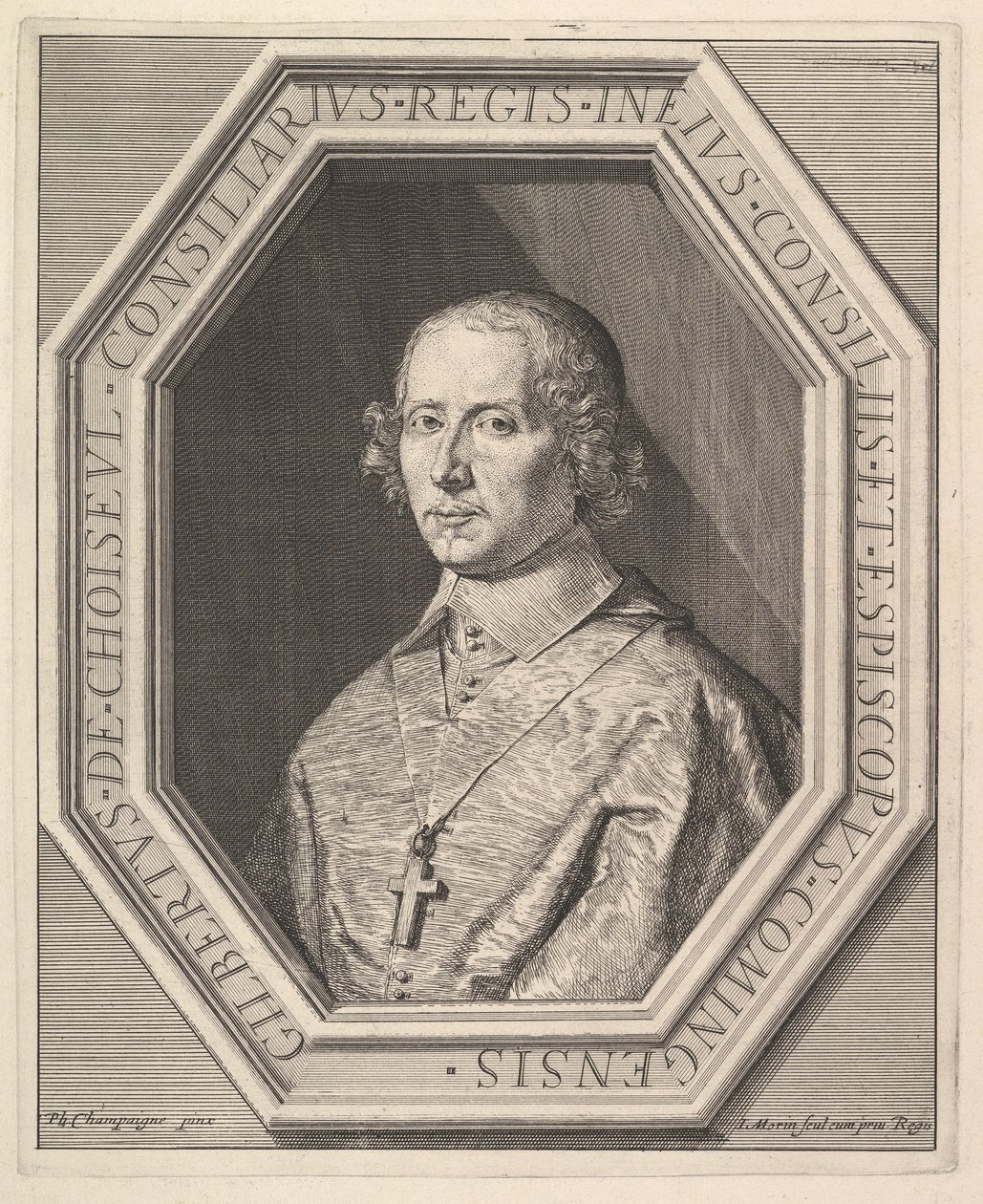 Gilbert de Choiseul-Praslin, biskup z Comminges. od Jean Morin