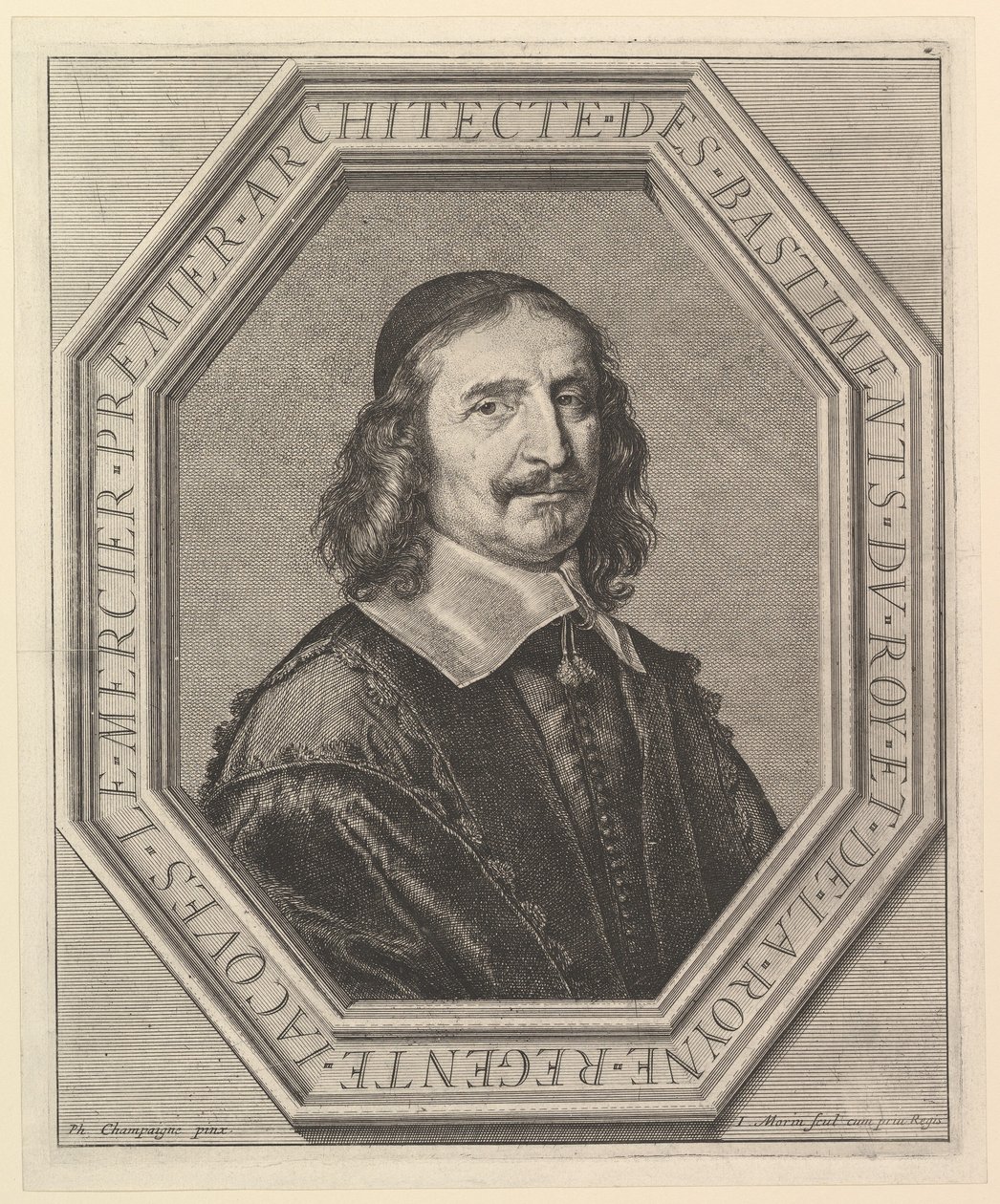 Jacques Le Mercier, architekt krále. od Jean Morin
