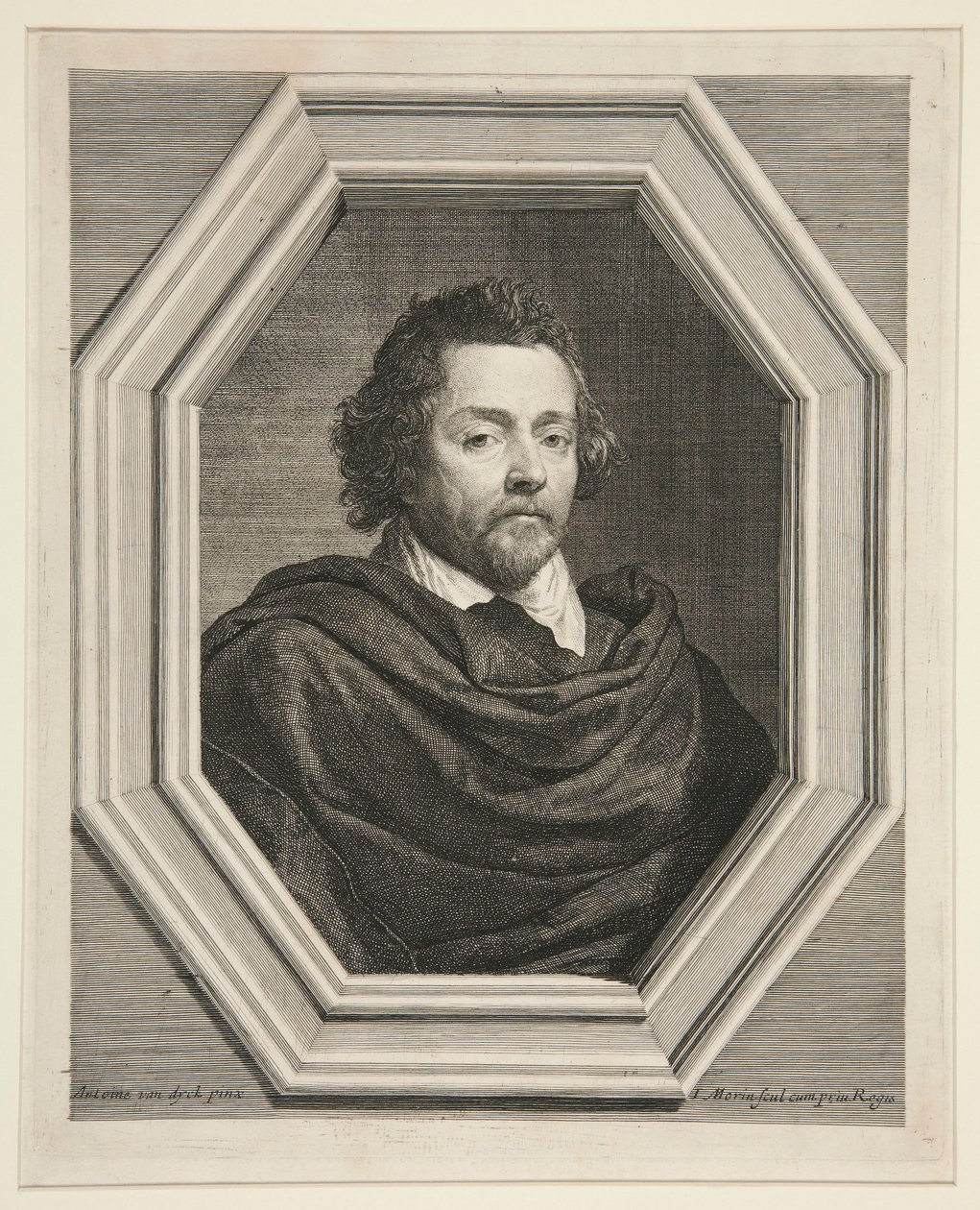 Jan Baptist Christijn, syn zplnomocněnce španělského krále, barona z Meerbecku (1630-1690) od Jean Morin