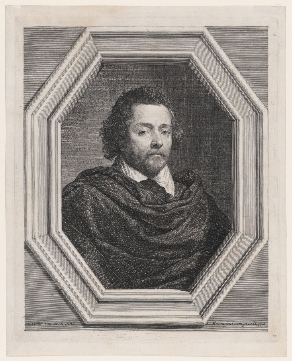 Jan Baptist Christijn, syn zplnomocněnce španělského krále, baron z Meerbecku (1630-1690) od Jean Morin