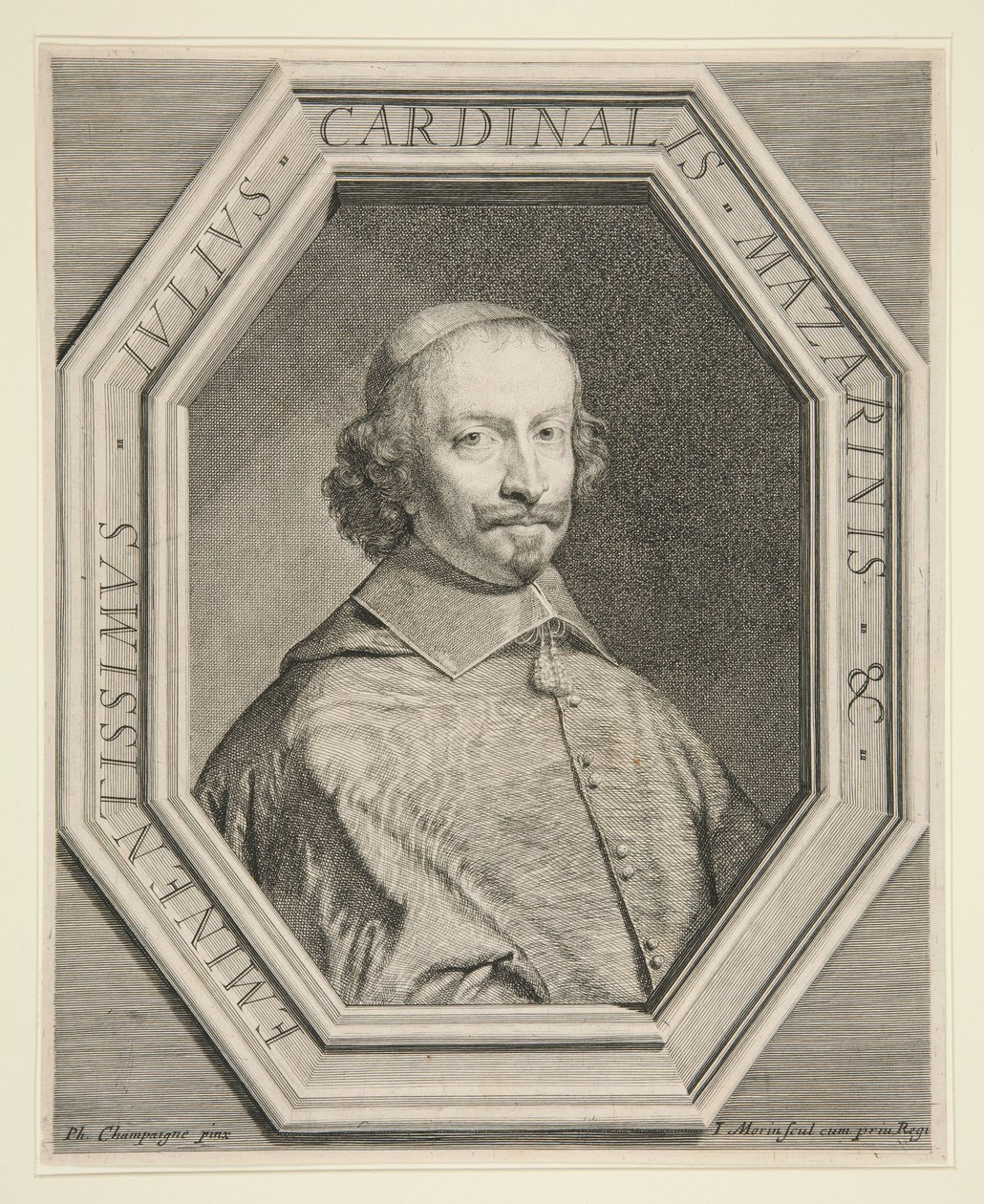 Kardinál Mazarin od Jean Morin