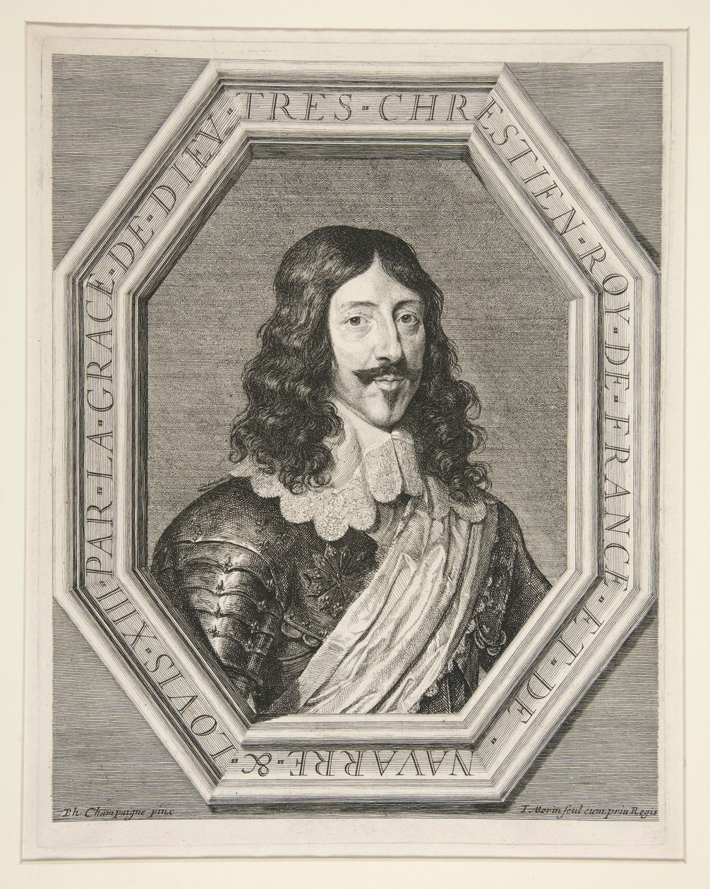 Ludvík XIII., francouzský král (1601-1643) od Jean Morin