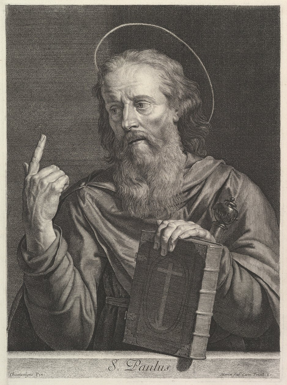 Svatý Pavel. od Jean Morin