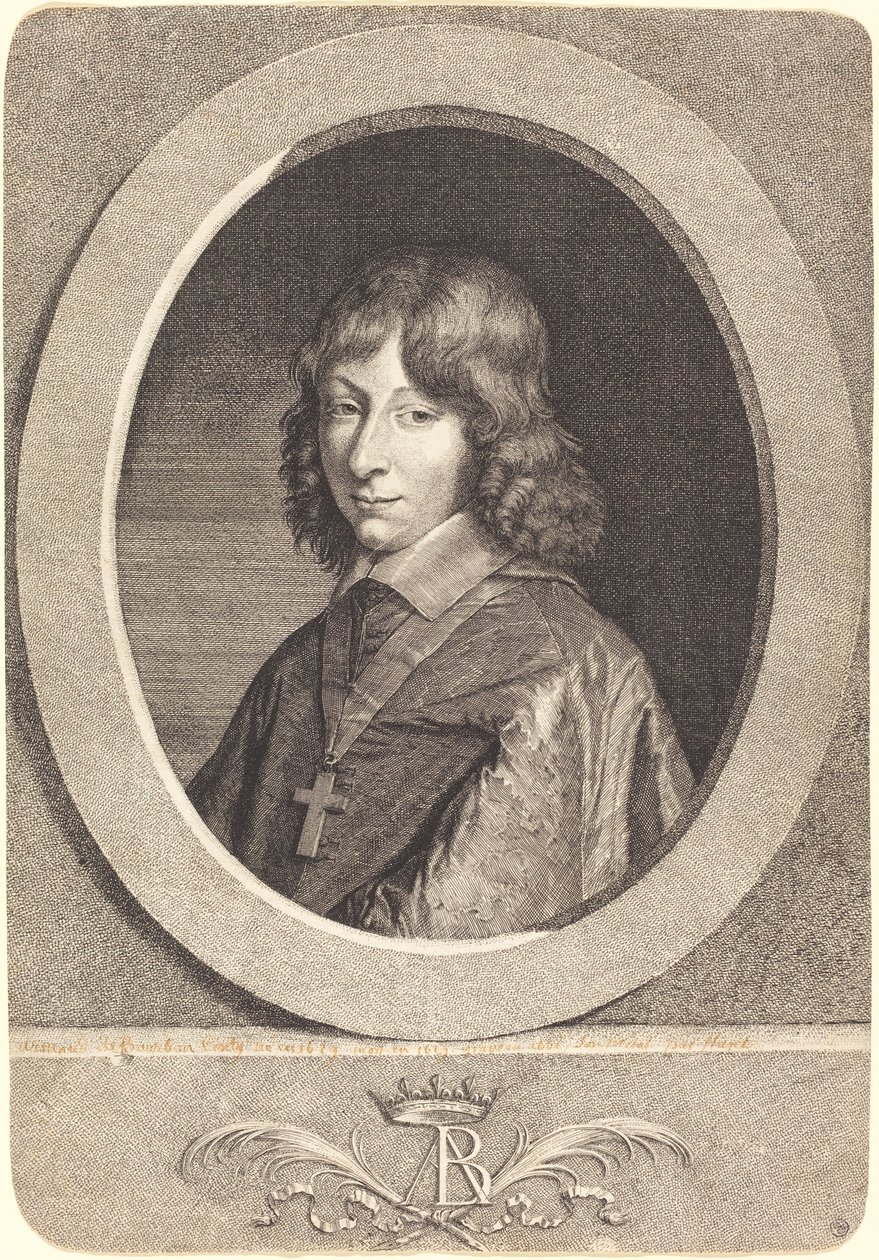 Armand de Bourbon-Conti od Jean Morin after Justus van Verus