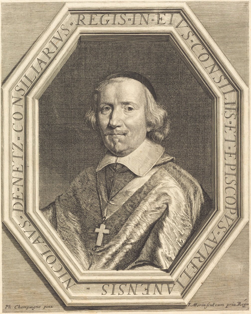 Nicolas de Netz od Jean Morin after Philippe de Champaigne