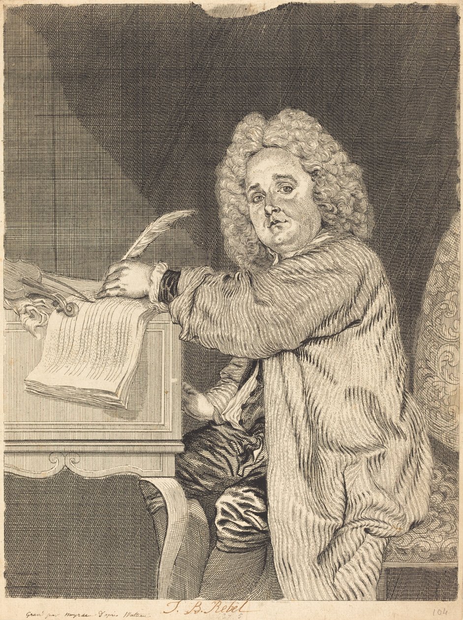 J.-B. Rebel od Jean Moyreau, Antoine Watteau