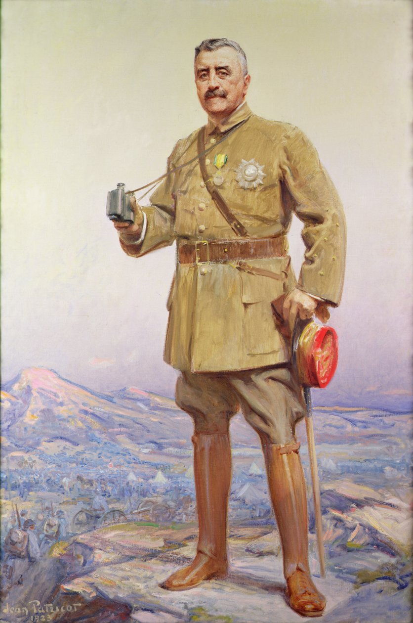 Portrét Louis-Félix Franchet Esperey (1856-1942), maršál Francie (1832-1942) od Jean Patricot