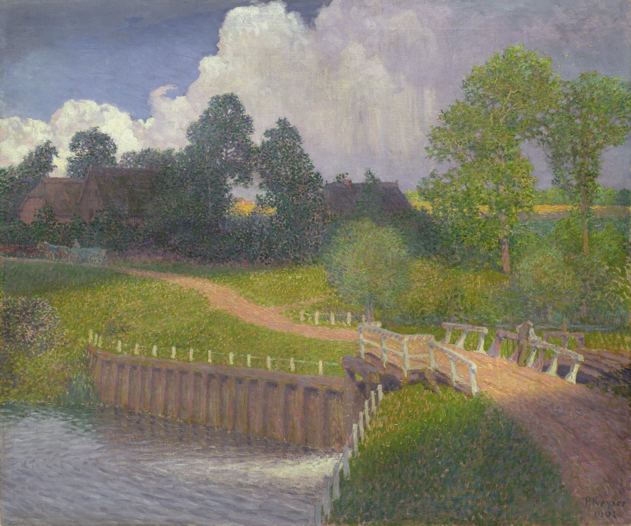 Brána u Wohldorfu, 1901 od Jean Paul Kayser