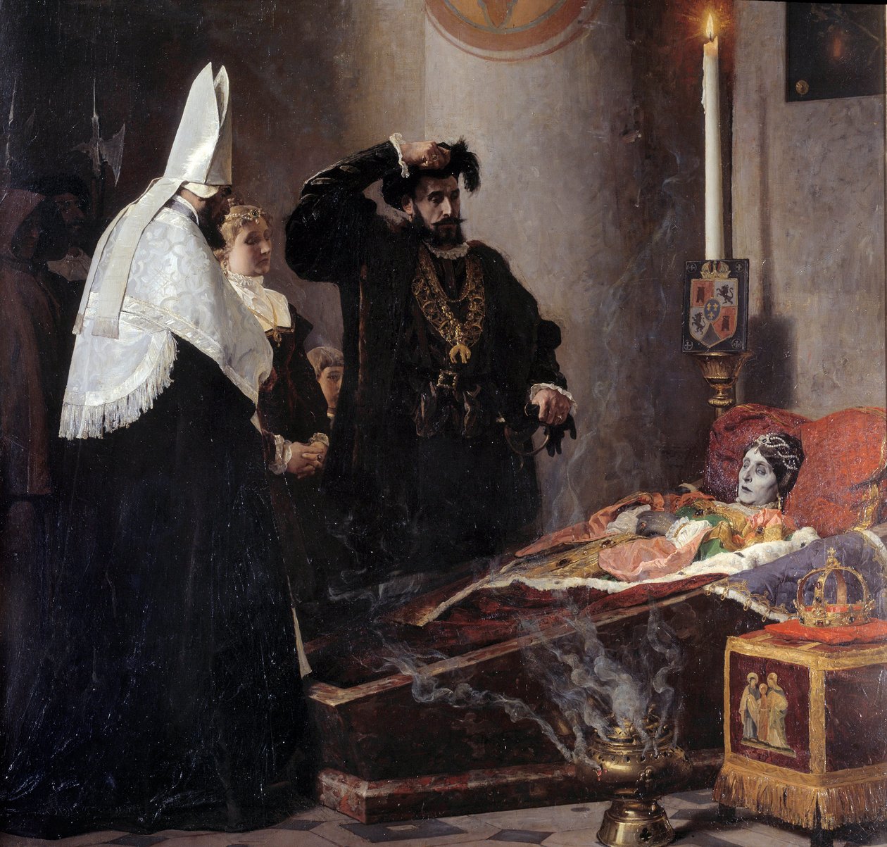 Francois Borgia (San Francisco de Borja od Jean Paul Laurens