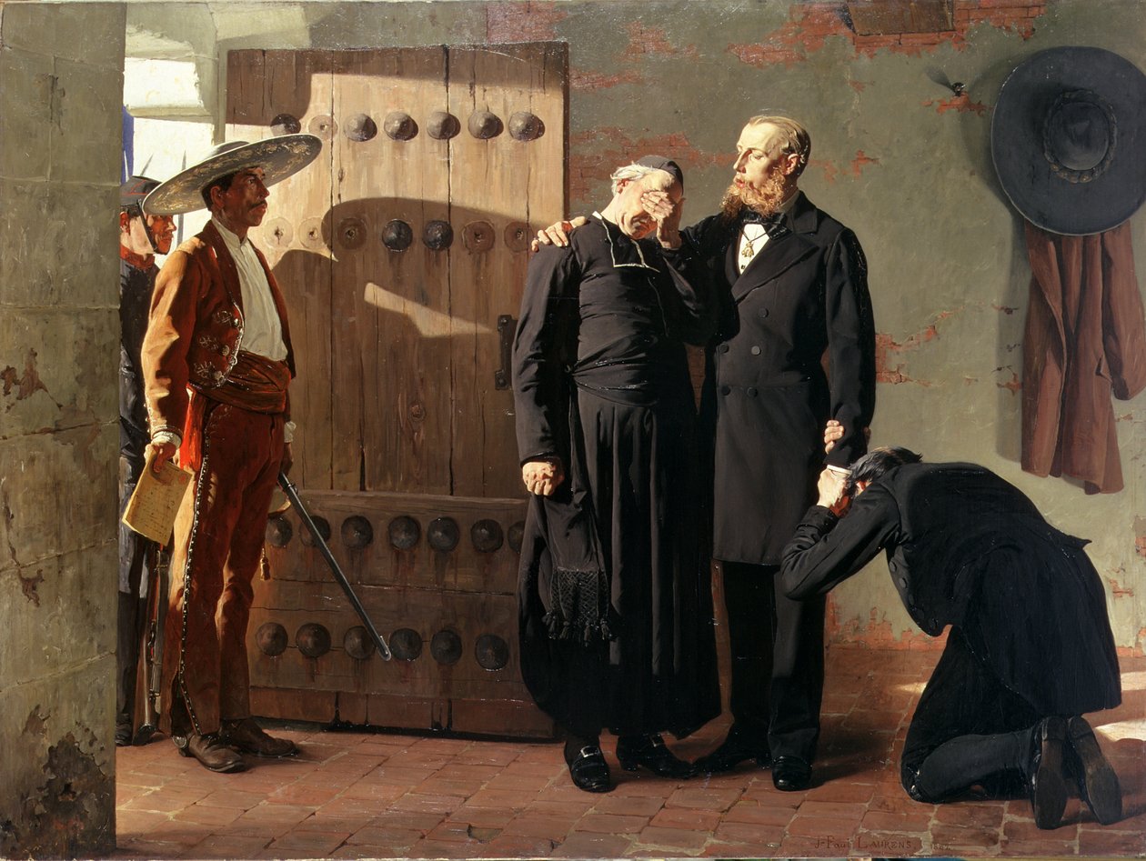 Poslední chvíle Maxmiliána, 1882 od Jean Paul Laurens