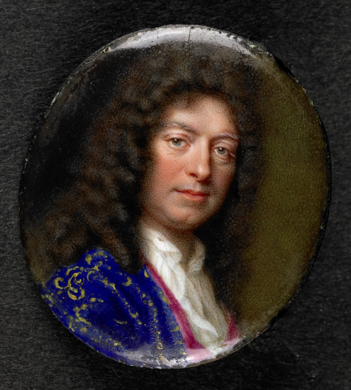 Portrét muže od Jean Petitot (le vieux) (attributed to)