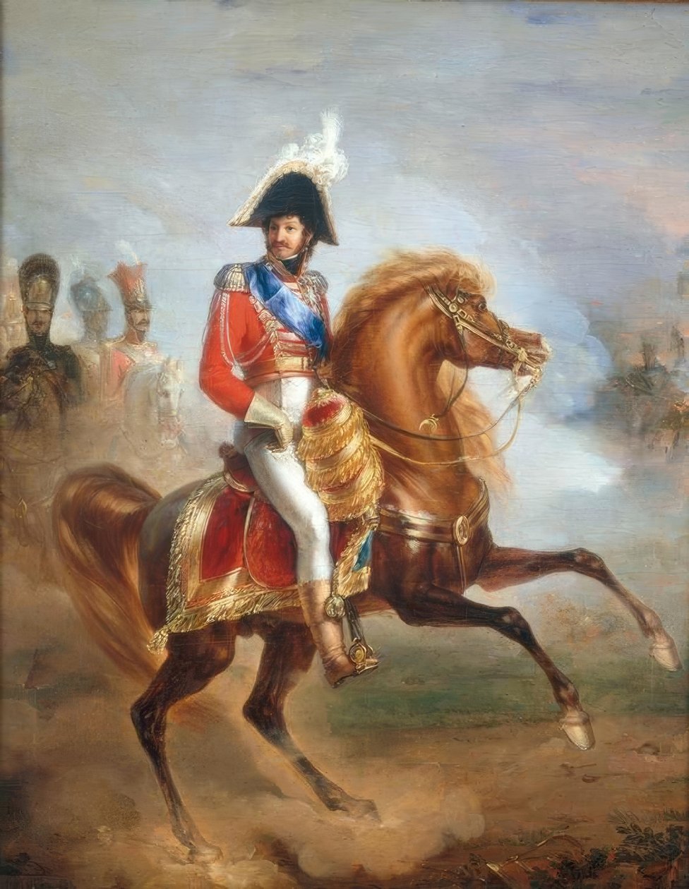 Joachim Murat / Reiterbildnis / J. P. Franque od Jean Pierre Franque