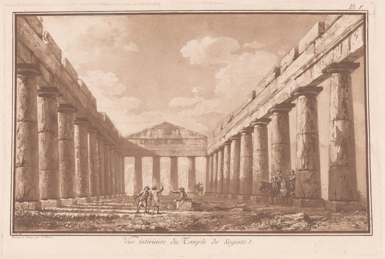 Malebná plavba po ostrovech Sicílie, Malta a Lipari (vol. 1) od Jean Pierre Louis Laurent Houël