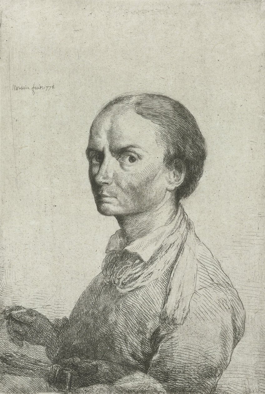 Autoportrét Jeana Pierra Norblina de la Gourdaine od Jean Pierre Norblin de La Gourdaine