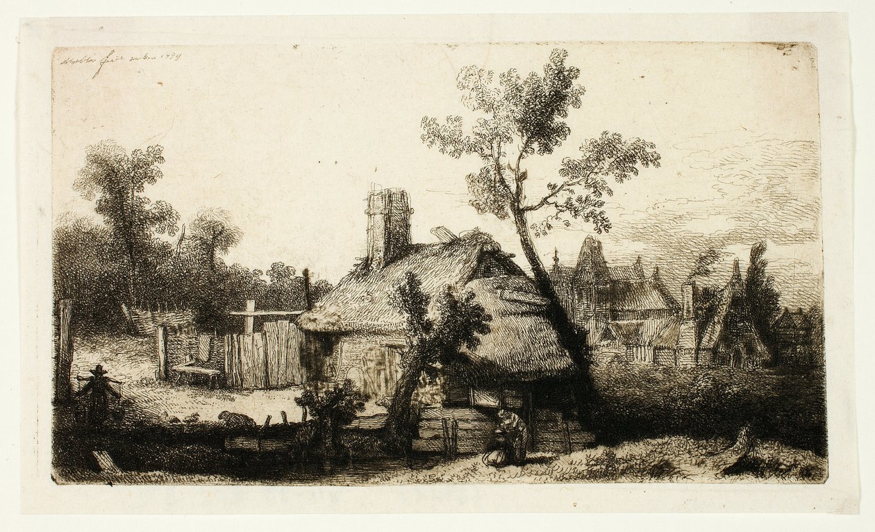 Vesnice od Jean Pierre Norblin de La Gourdaine