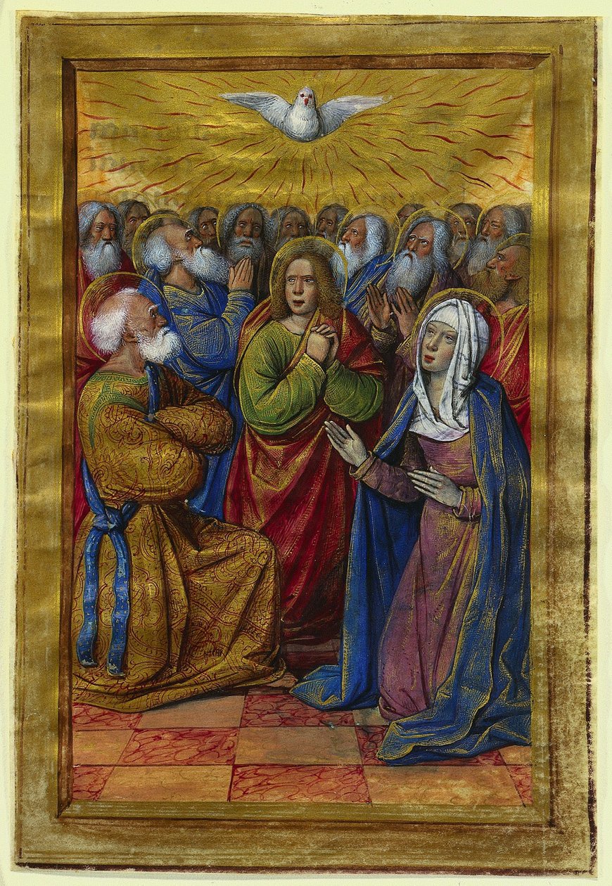 Miniatura z Knihy hodin: Letnice, c. 1500. od Jean Poyet