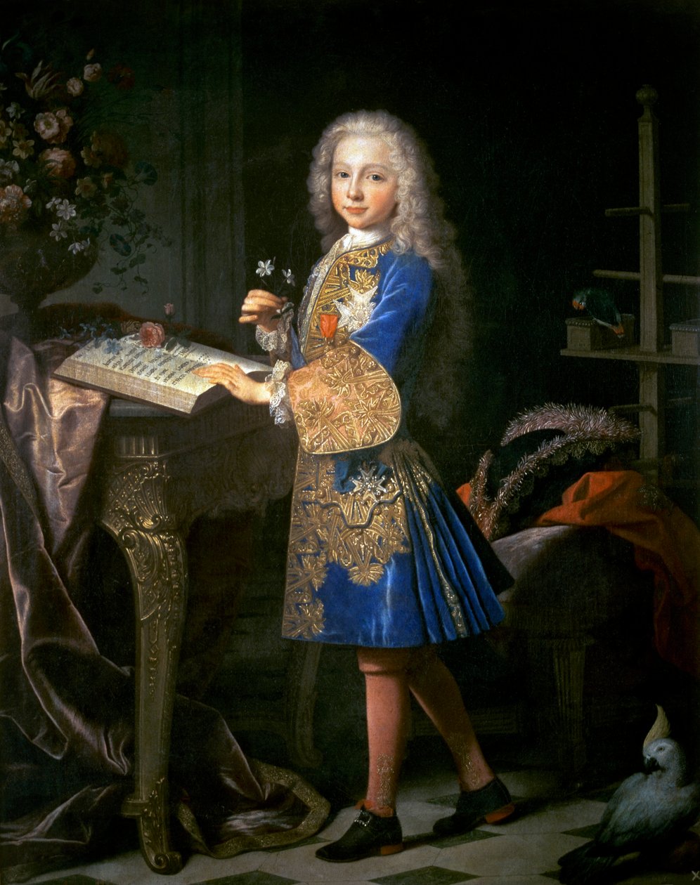 Portrét Karla Bourbonského od Jean Ranc