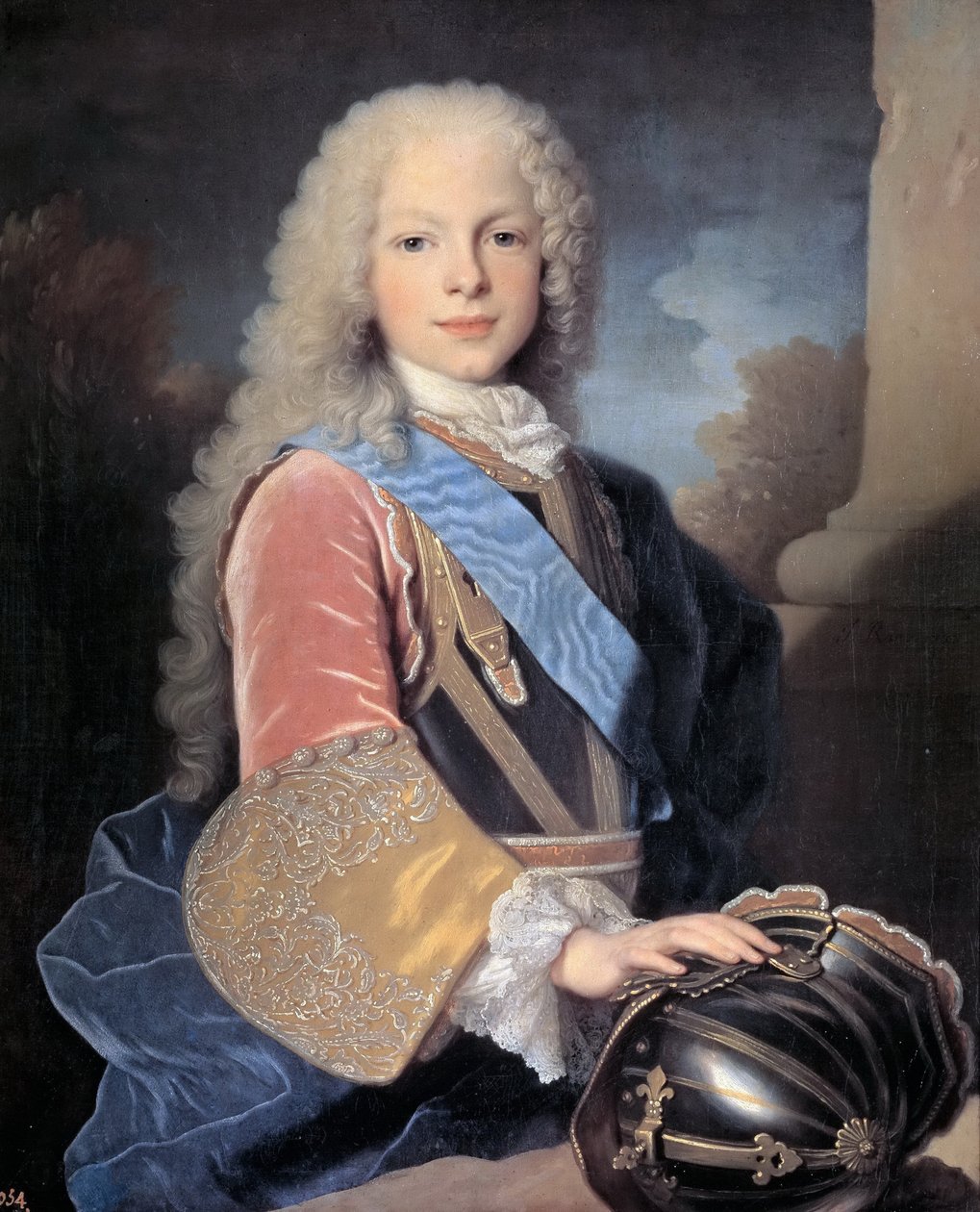 Portrét Ferdinanda VI Španělska 1713-1759, 1725. od Jean Ranc