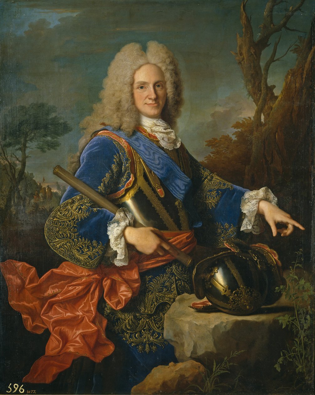 Portrét Filipa V. 1683-1746, španělského krále, 1723 od Jean Ranc