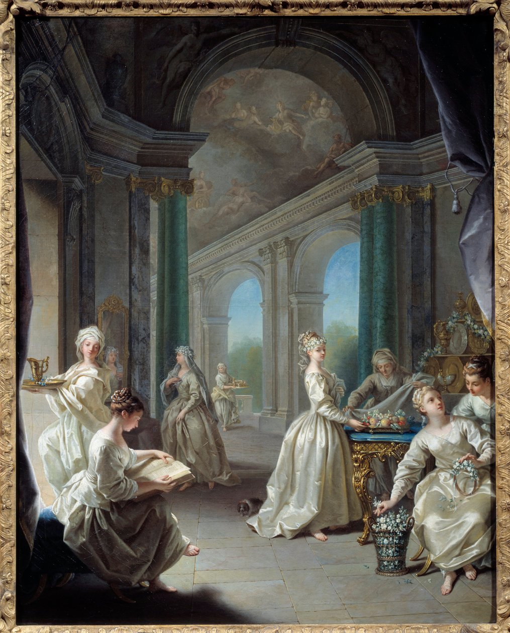 Moderní panny. Obraz Jean Raoux (1677 - 1734) od Jean Raoux