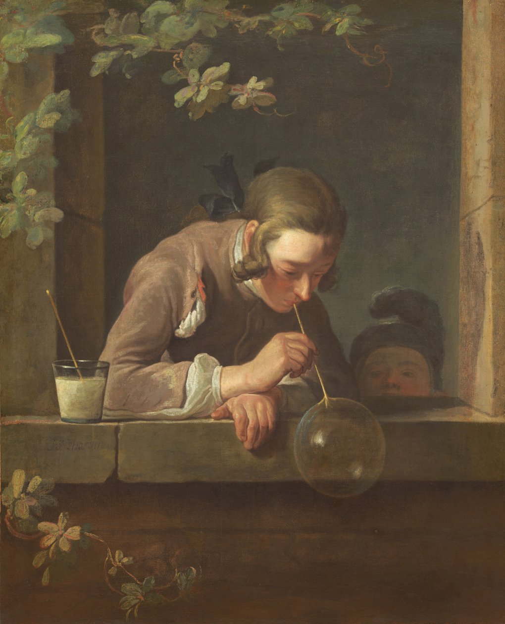 Mýdlové bubliny od Jean Baptiste Simeon Chardin