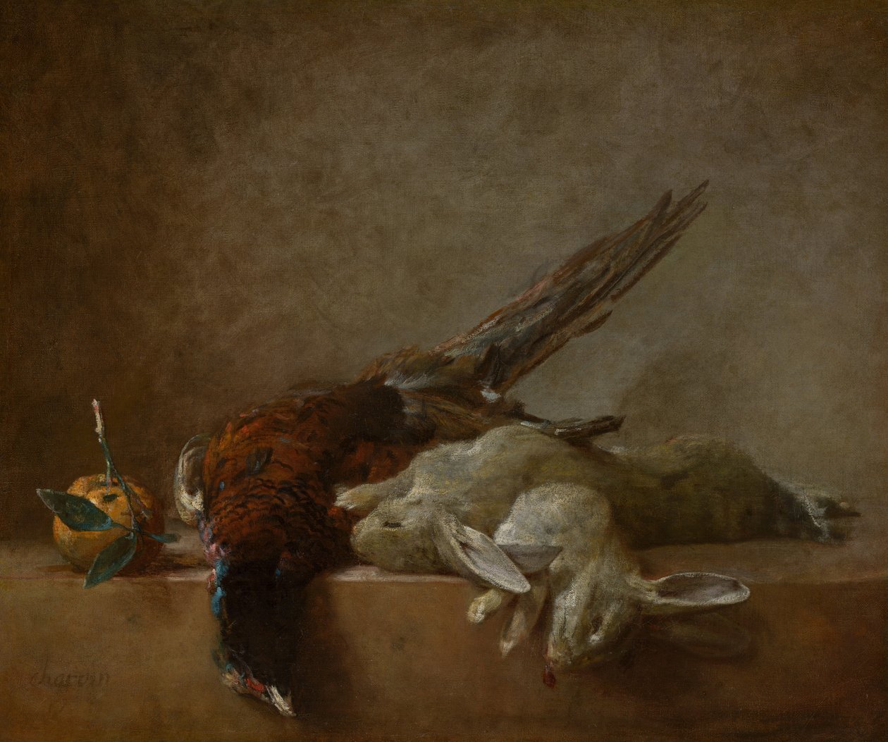 Zátiší s hrou, pravděpodobně 1750. od Jean Baptiste Simeon Chardin
