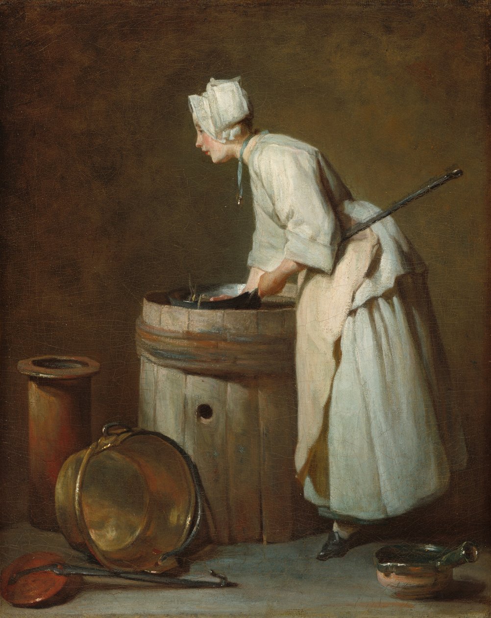 Scullery Maid, c. 1738. od Jean Baptiste Simeon Chardin