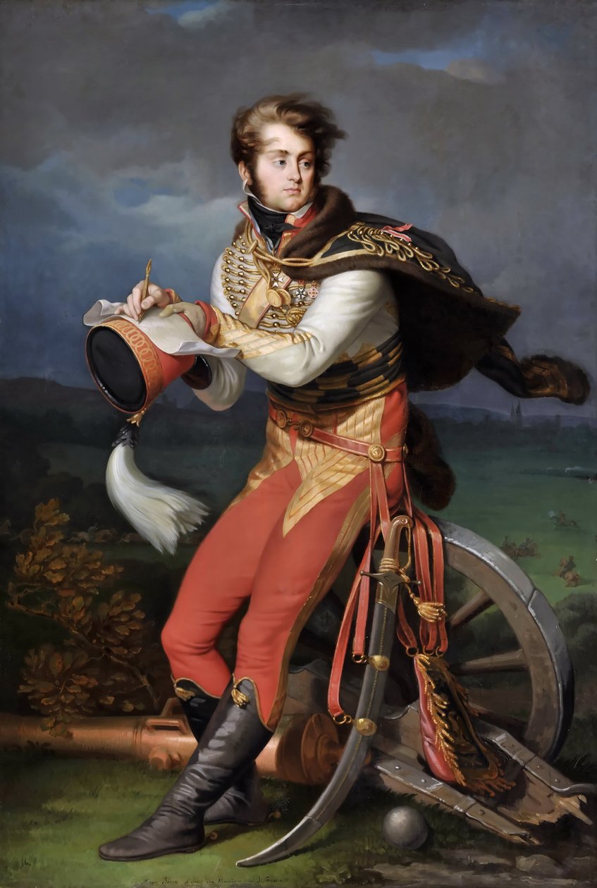 Baron Louis-François Lejeune 1775-1848 od Jean Urbain Guerin