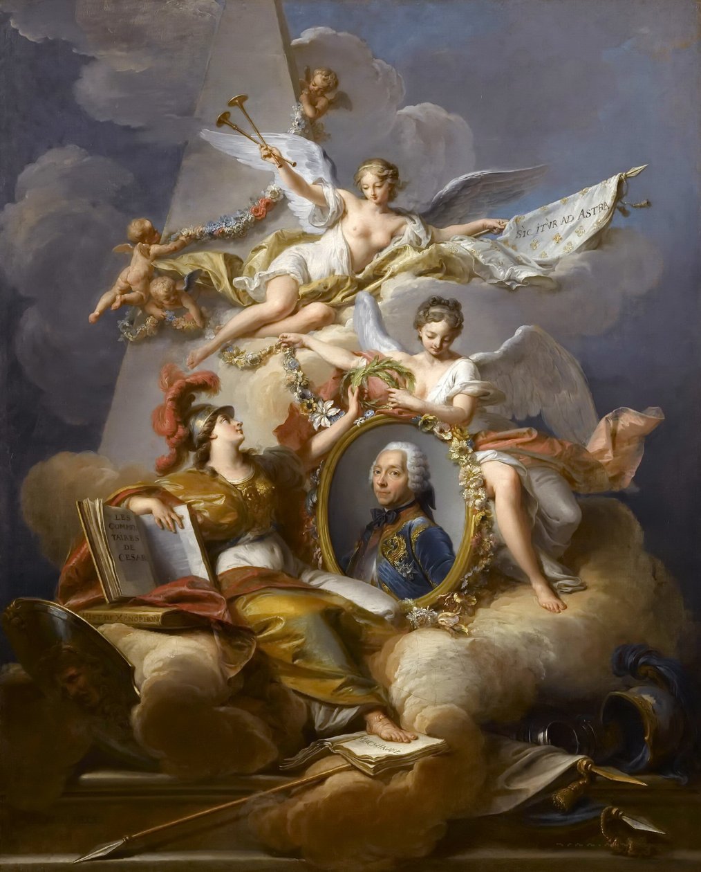 Charles Louis Auguste Fouquet, vévoda z Belle-Isle 1684-1761 od Jean Valade