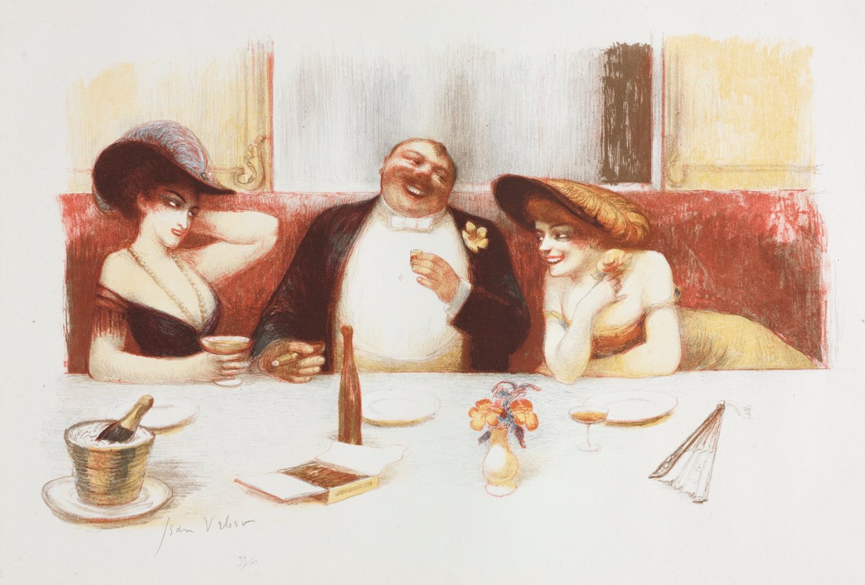 Chez Durand, 1904. od Jean Veber