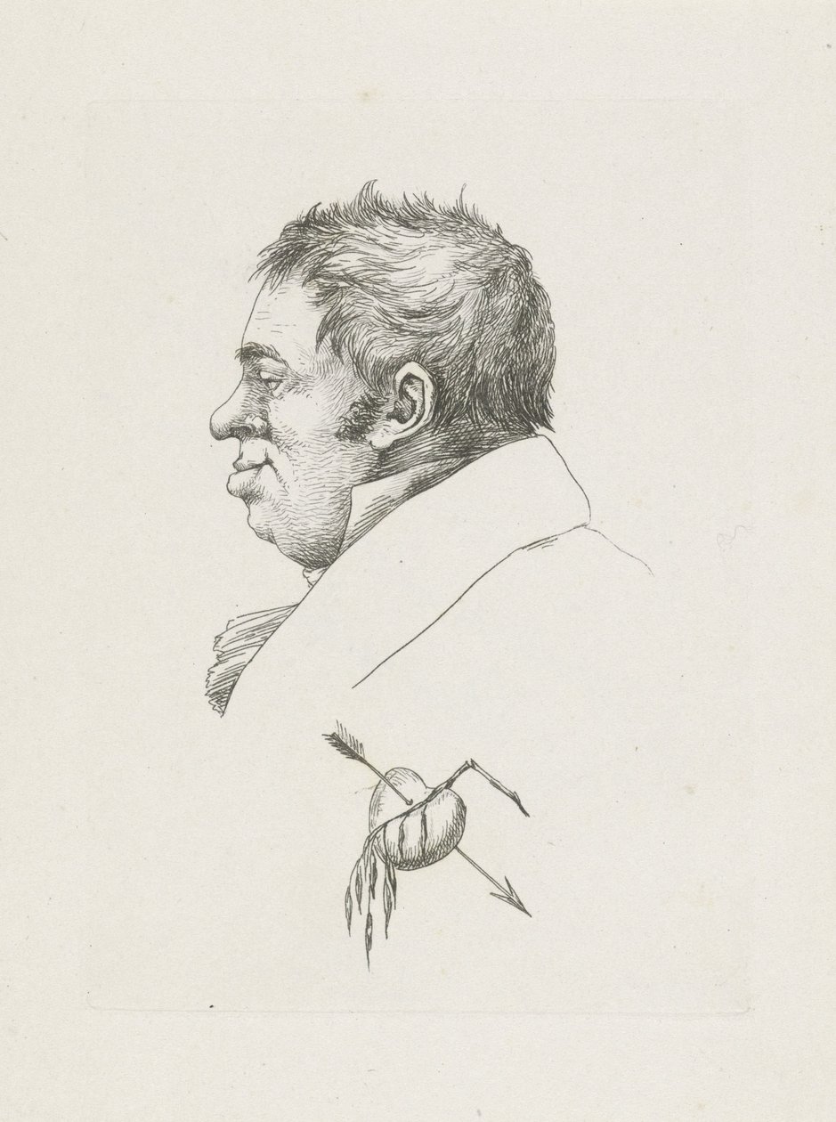 Portrét Jantje de Wit od Jean Zacherie Mazel