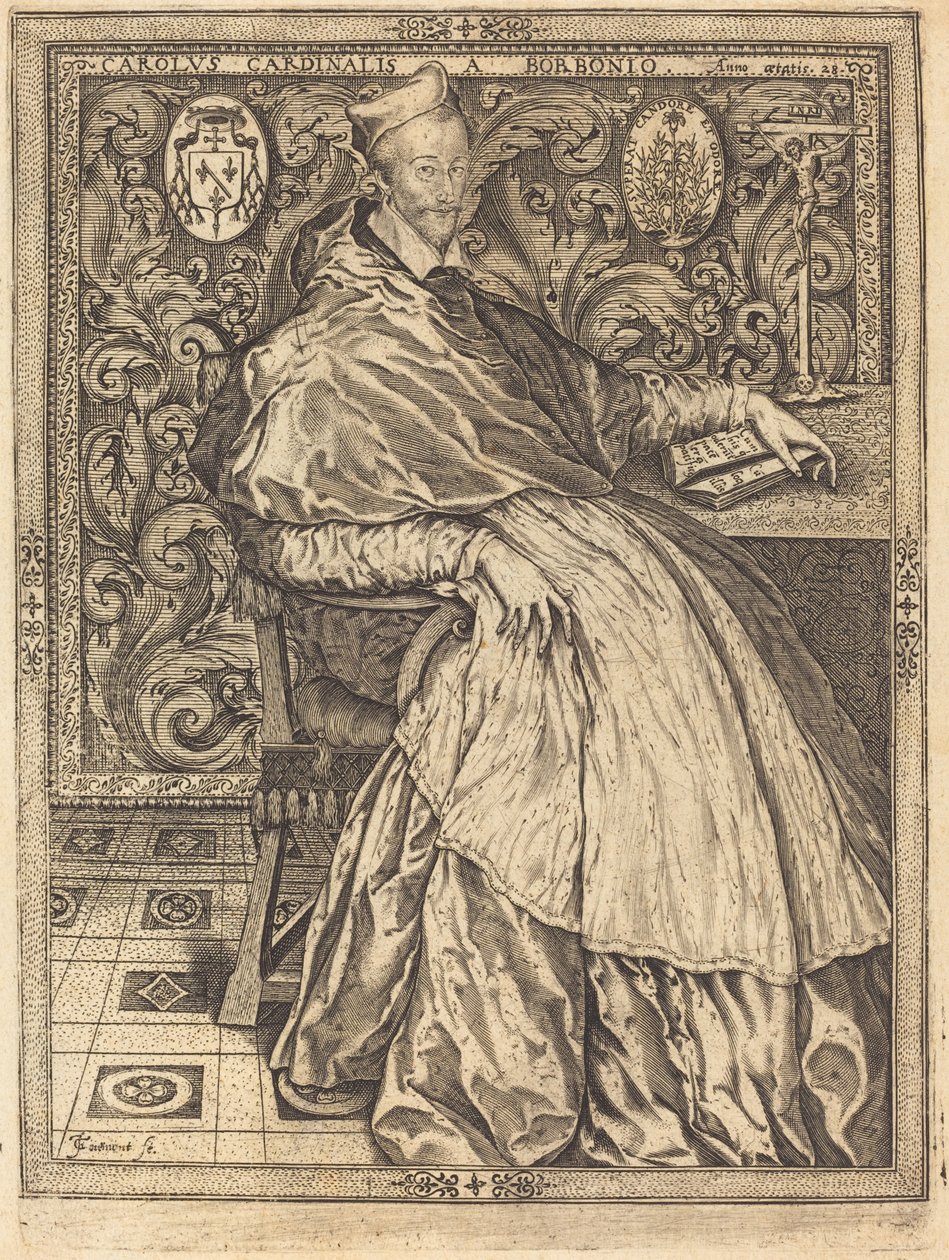 Kardinál Karel Bourbonský od Jean de Gourmont I