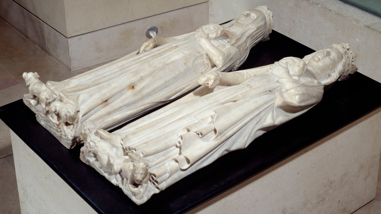 Hrobka z útrob Karla IV. Bela (1293-1328) a Jeanne d