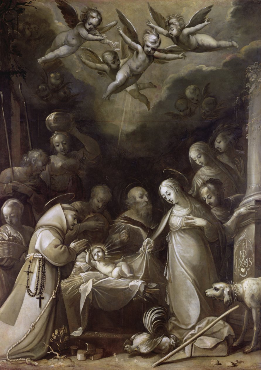 Klanění pastýřů, 1636 od Jean de Saint Igny