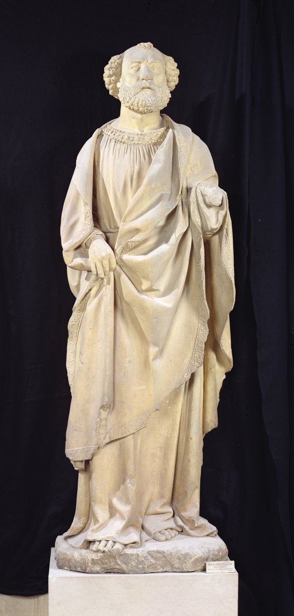 Svatý Petr, ze zámku vévodů z Bourbonu, Chantelle, kolem 1500-03 od Jean fl.c.1465 c.1516 Guilhomet