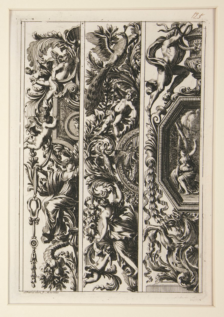 Grotesques et Moresques a la Romaine (6) od Jean le Pautre