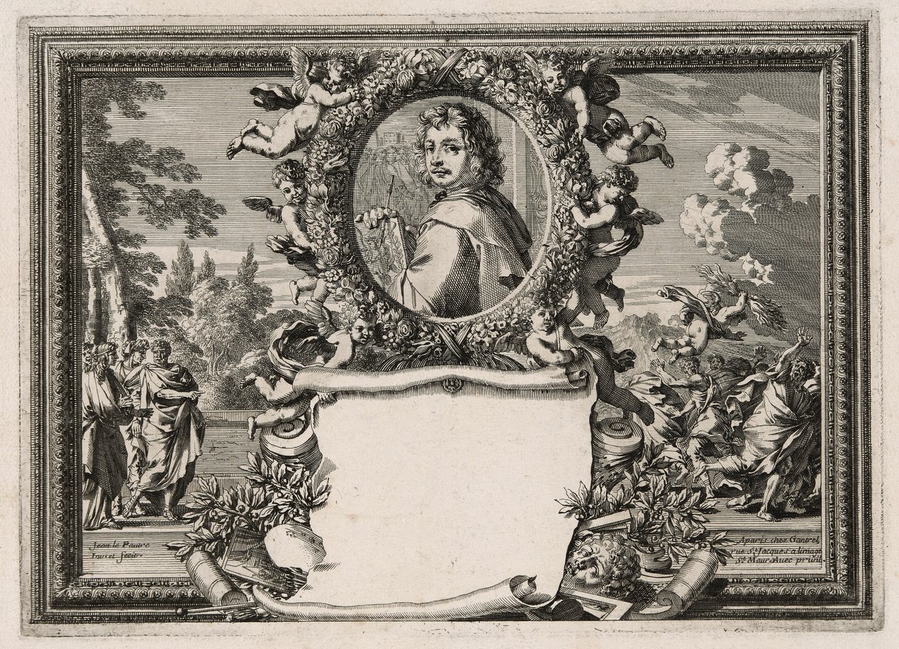 Autoportrét od Jean le Pautre