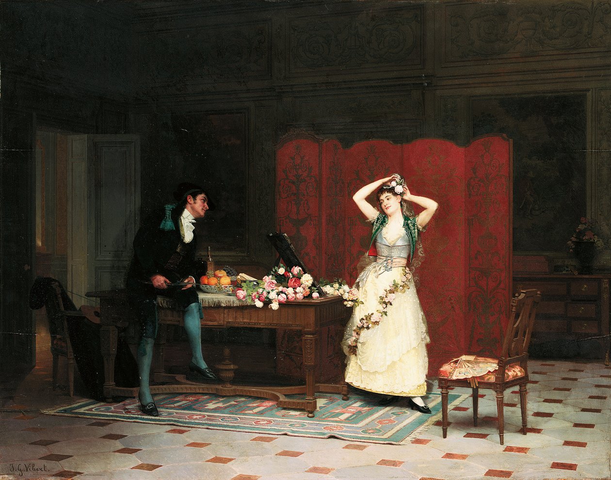 Přípravy od Jean or Jehan Georges Vibert