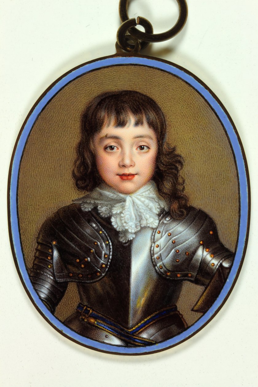 Charles, princ z Walesu, později Karel II od Jean the Elder Petitot