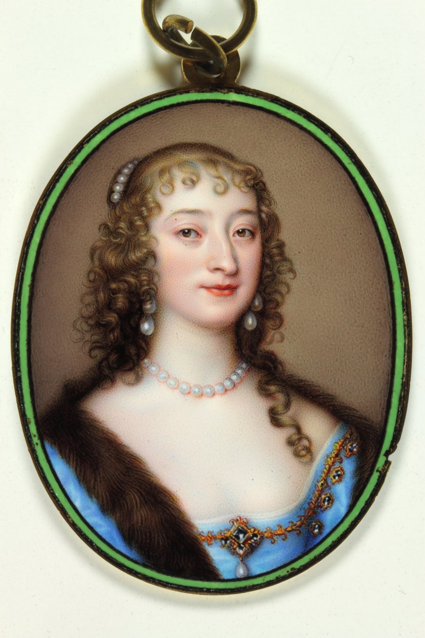 Lady Catherine Manners, vévodkyně z Buckinghamu od Jean the Elder Petitot