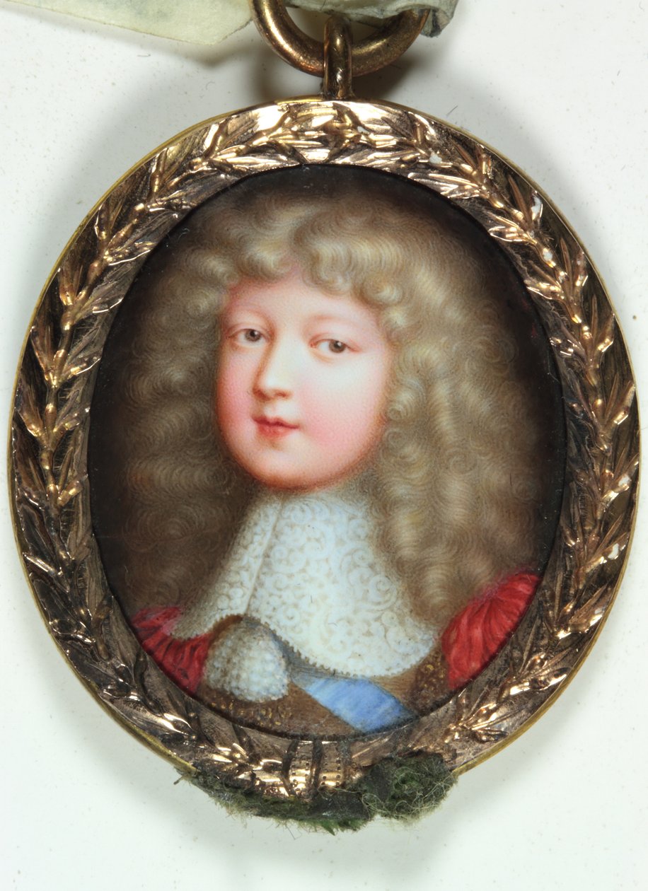 Louis of France, The Grand Dauphin (smalt) od Jean the Elder Petitot
